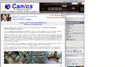 Desktop Screenshot of canics.com