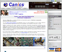 Tablet Screenshot of canics.com